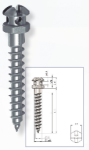 Standard diameter miniscrew 1,6mm x 6mm
